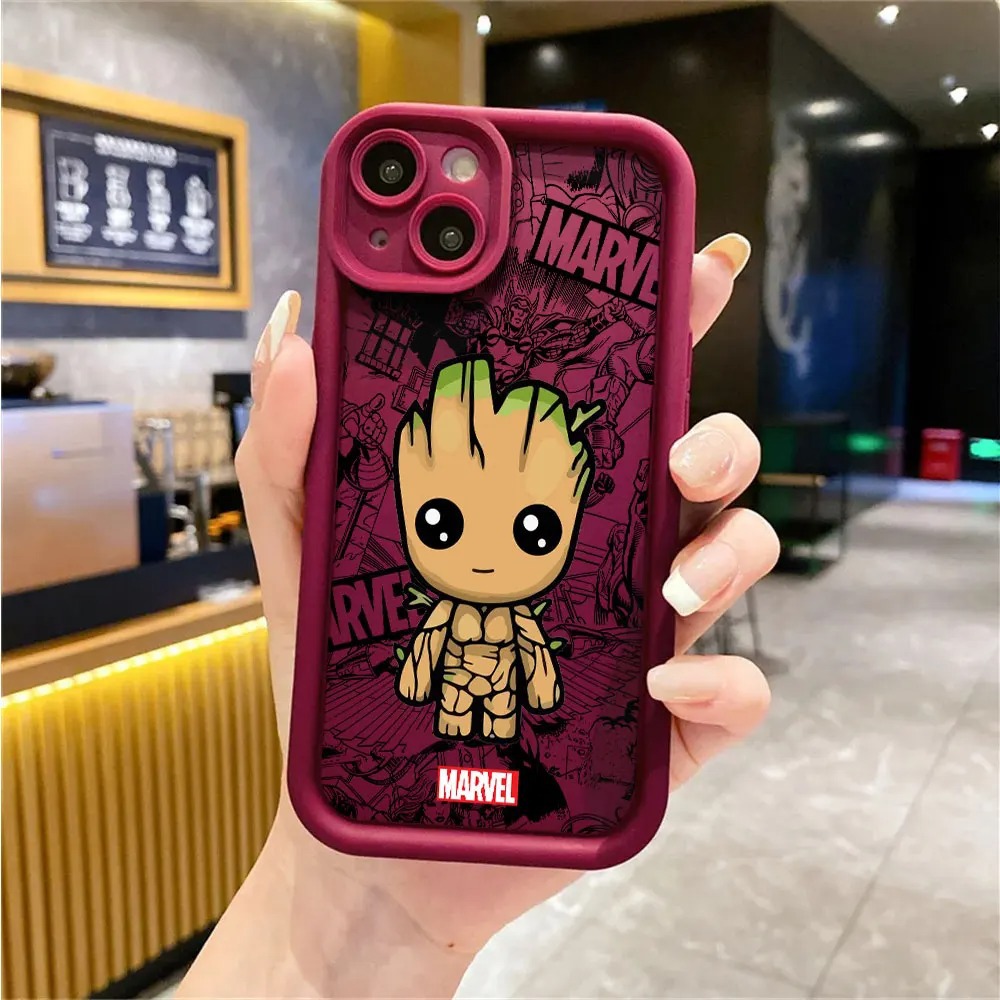 【高竹壳-酒红色】格鲁特