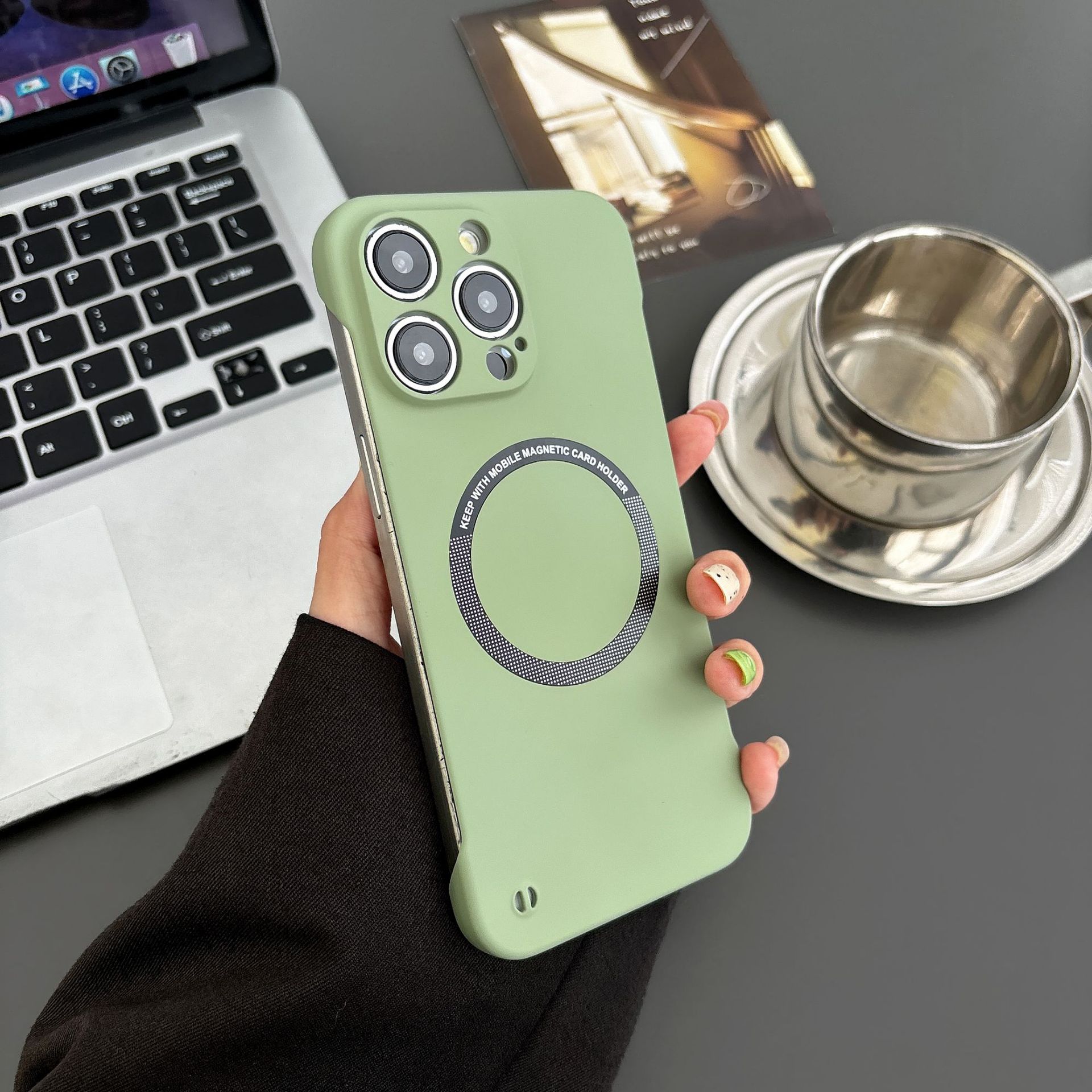 超薄无边框（抹茶绿）